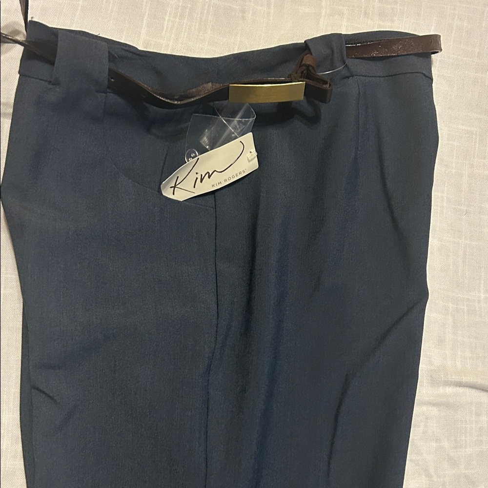 Kim Rogers Navy Blue Pants